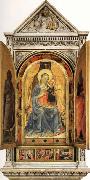 Fra Angelico The Linaioli Tabernacle oil on canvas